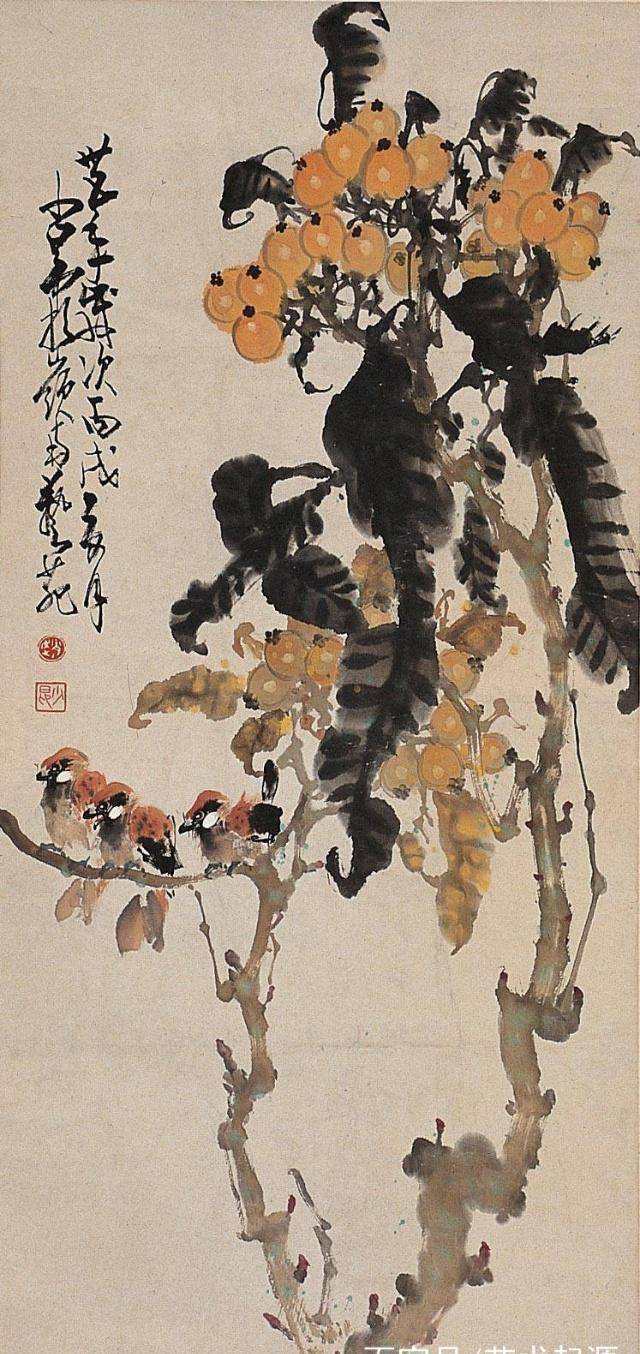 艺术界最长寿的画家之一,专家:105岁都在作画,精神永存_朱屺瞻_绘画