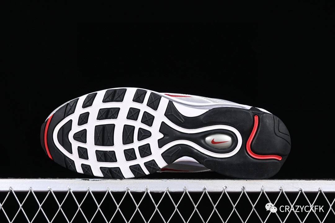 耐克nike air max 97 silver bullet og 银色子弹雪花银反光气垫跑步