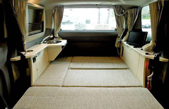 日产nv200露营车,可代步睡觉约合人民币16万8,不少人的梦中情车_搜狐