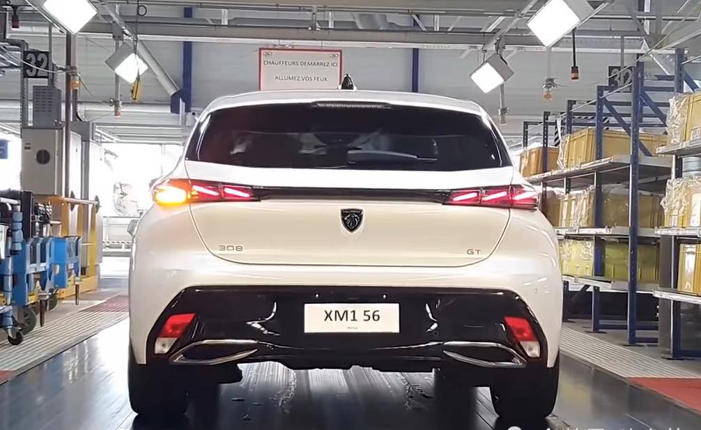 2021款"标致308"工厂实拍,换全新logo,颜值赶超bba!_搜狐汽车_搜狐网