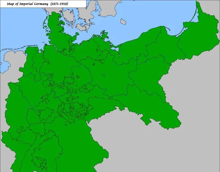 在1870年以前,世界上没有德意志这个国家,德意志只是一个模糊的地区
