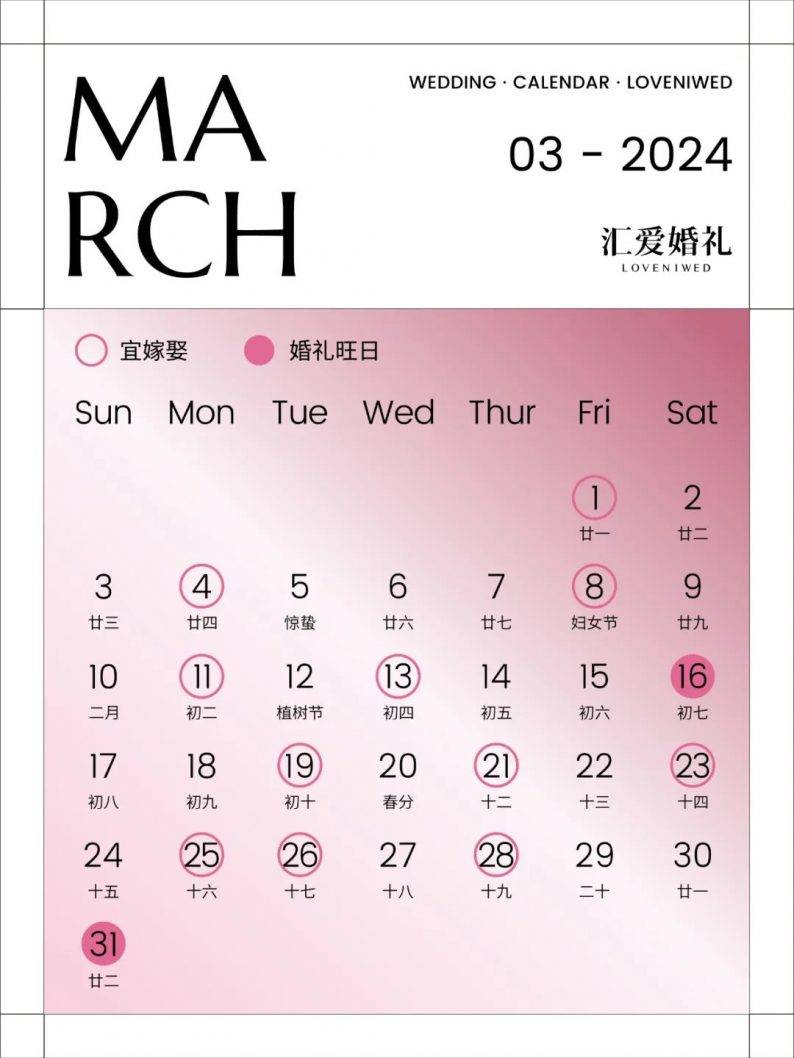 两张图快速确定结婚好日子_吉日_农历_婚礼