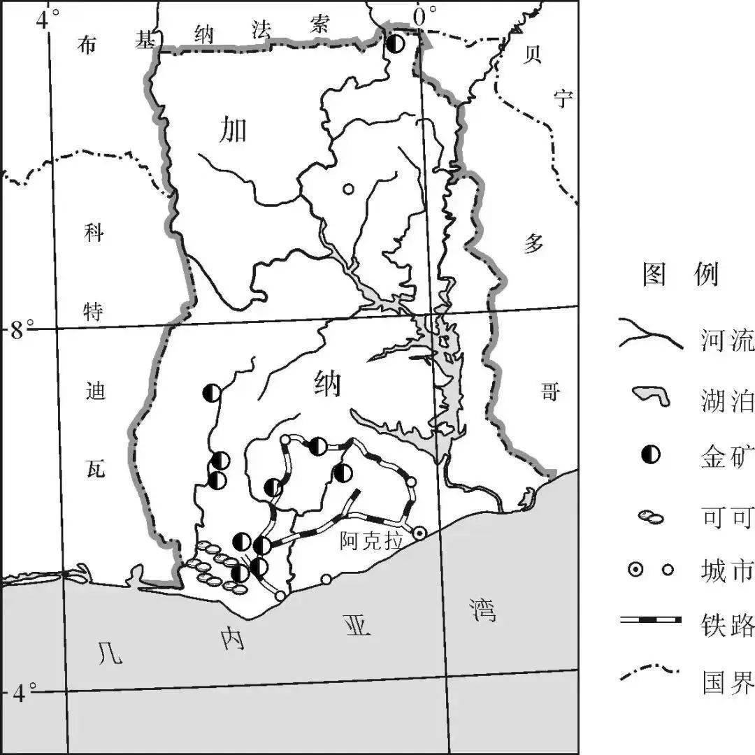 几内亚湾石油分布图图片