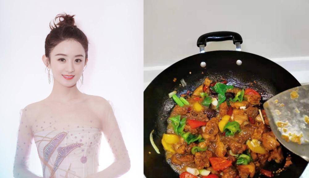 明星宅家厨艺大比拼:杨幂煲汤赵丽颖炒鸡,杨紫做饭最接地气_美食_张雪