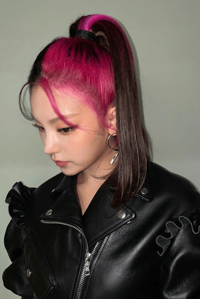 换上jennie的同款编发后,彻底"野"上头了_发型_刘海_公主