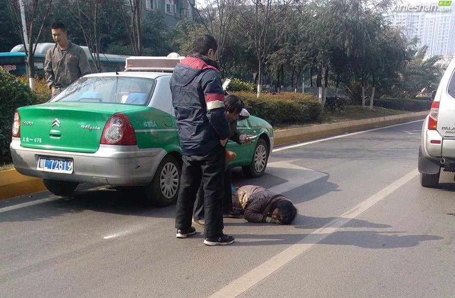 车祸伤人体图片