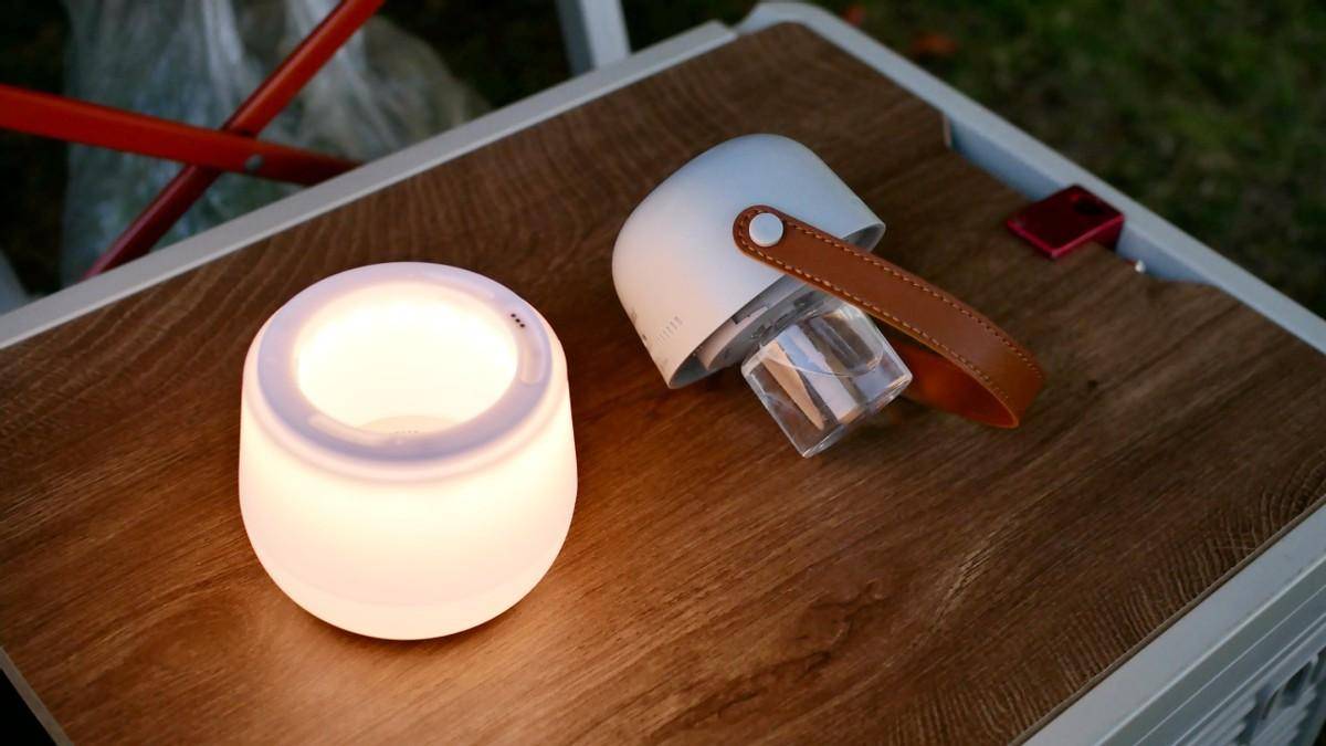 夏季露营好物分享:纳拓小白驱蚊营灯,精致与氛围兼顾,还能驱蚊