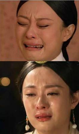 女星哭戏:赵丽颖头爆青筋,热巴五官扭曲,杨幂哭的……_演技_明星_观众