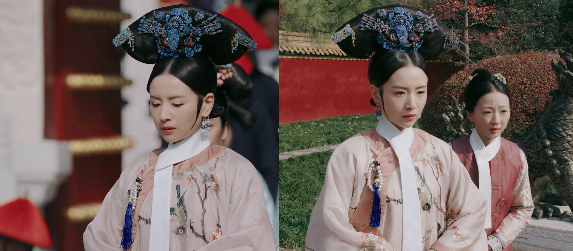 如懿传|富察琅嬅皇后的前二十款造型,不喜奢华依旧华丽出彩_黄色_纱衣