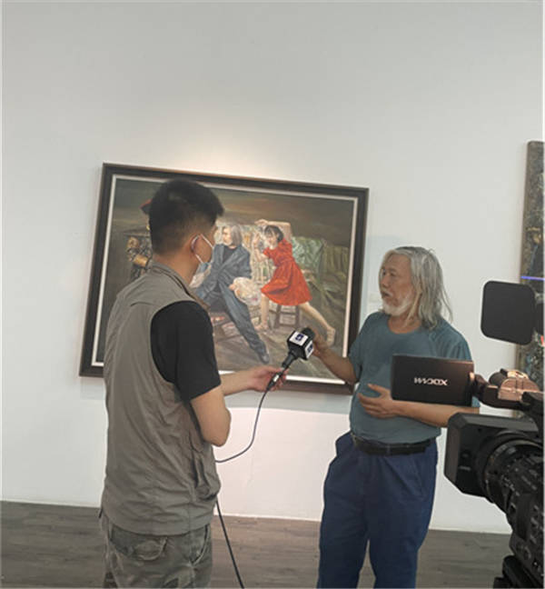 邸立丰教授从艺50年大型回顾展在北京美仑美术馆开幕_艺术_作品_油画