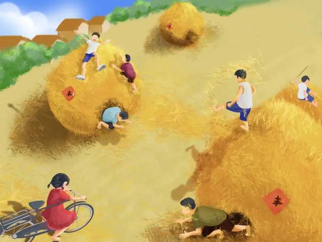 文化| 麦场上的成长_麦子_麦粒_大人