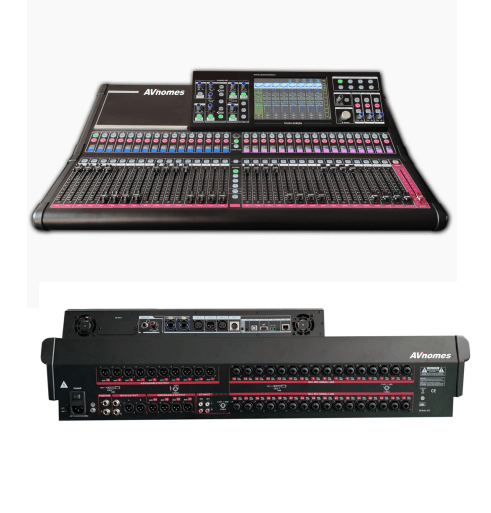 avhomes(艾威)32路调音台 2组3.5莲花立体声输入, 1组3.