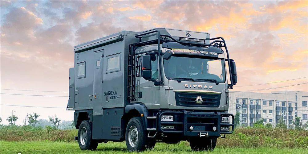 赛德卡房车上市!7.4t动力带四驱c本就能开,19.