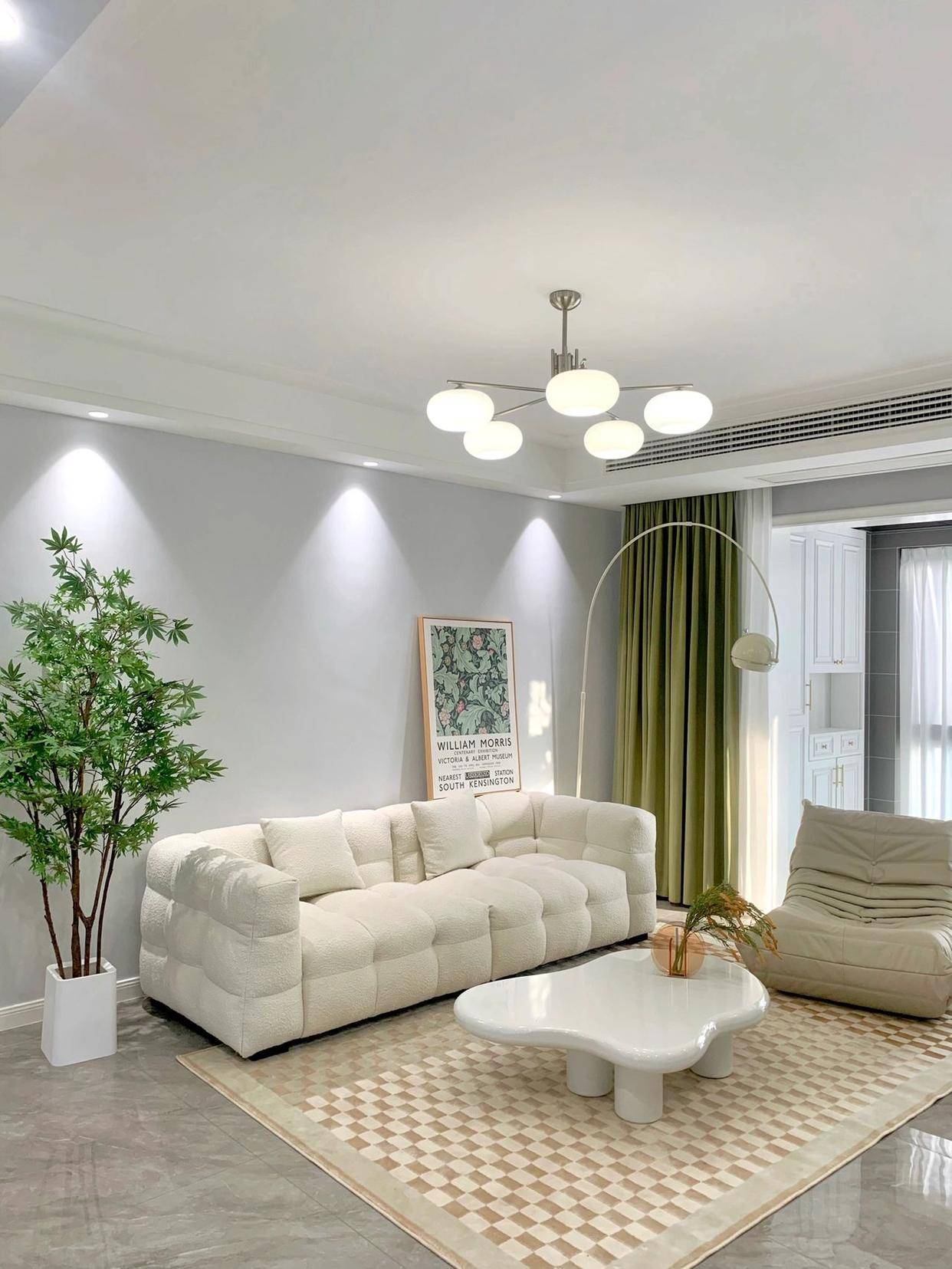 卧室客厅背景墙调色晨阳水漆春露秋霜 奶咖色 伦敦雾 悠扬蓝真的清新