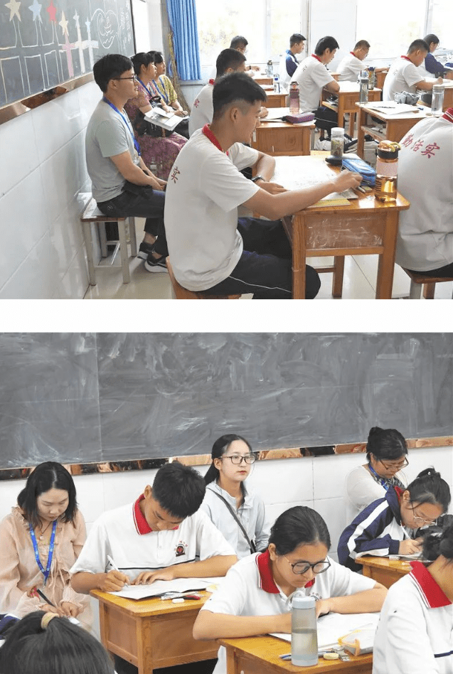 云南省曲靖市会泽县一中到衡水市冀州中学参观交流