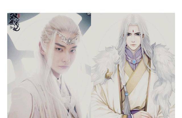 王一博等男明星古装造型竟然比二次元古风美男还帅?_高挺_病态_眼睛