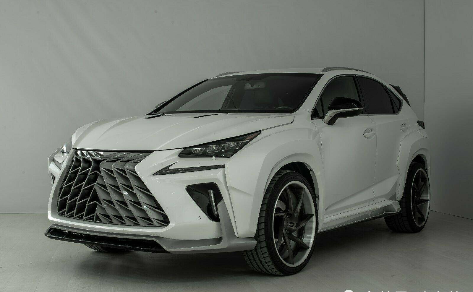 2021款"雷克萨斯nx"曝光,首次换装鱼鳞式格栅,战斗力比肩改装车!