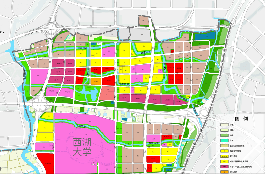 兰里景区不仅全部规划为国有建设用地,还将与西湖区tod公共服务中心一