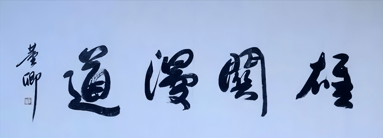董卿:主持界一姐,书法界清流_作品_处理_线条