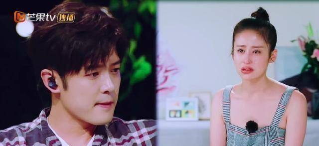 谢娜高空蒙眼睛差点摔下,张杰眼中带泪很心疼,颖儿退出惹争议_时候