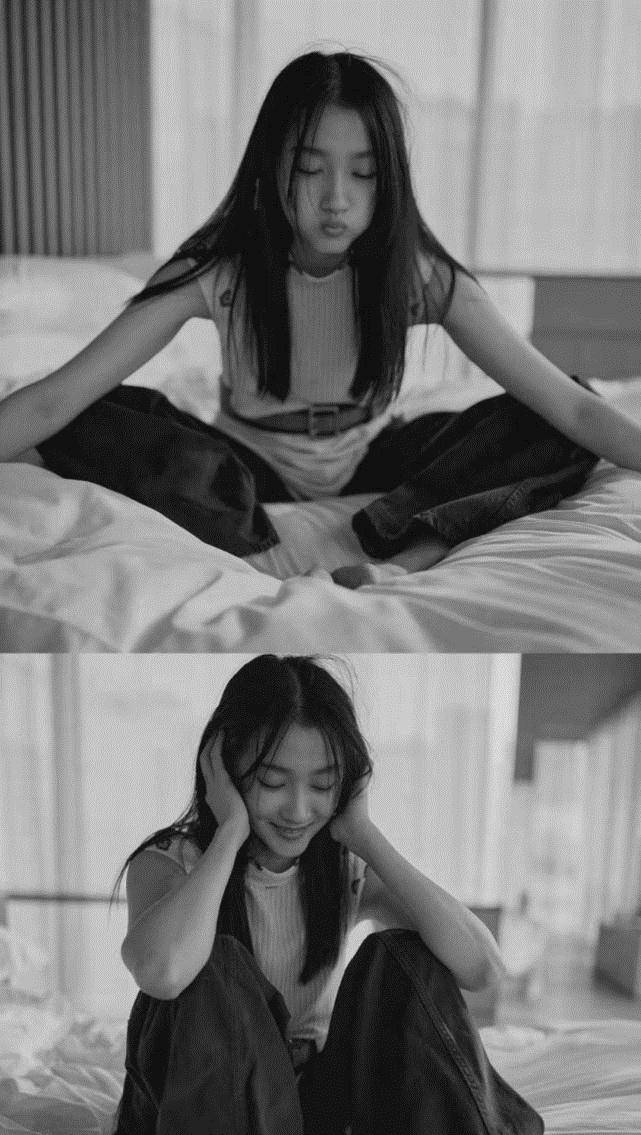 最近穿一袭开叉红色长裙的她气质完全不输给江疏影,身材曲线是真的