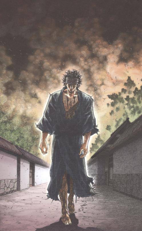 盘点井上雄彦漫画《浪客行》创作日记附宫本武藏精彩瞬间彩页欣赏