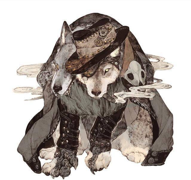 尤其是体型娇小的猫咪,松鼠,小兔,跟体型庞大的北极熊站在一起的时候