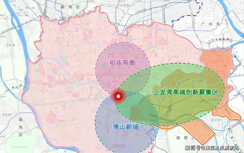 泷景花园规划图片