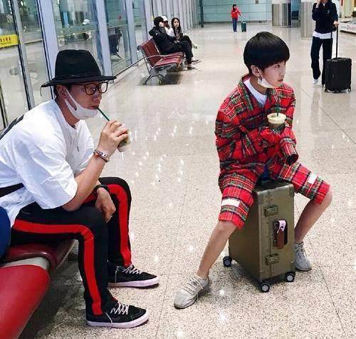 天天163cm穿张亮的衣服超酷超合适_感觉_孩子_和田亮