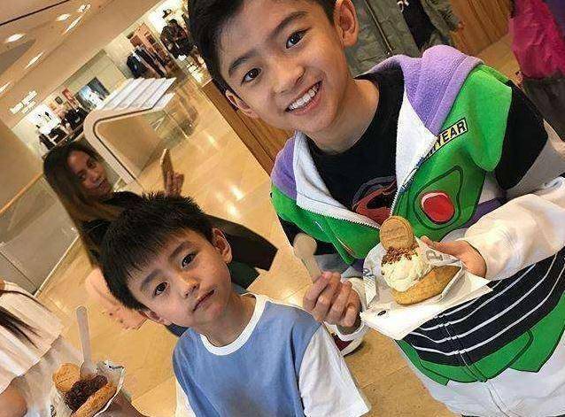 张柏芝大儿子被问:要不要新爸爸,谢振轩8字回应,令张柏芝感动不已