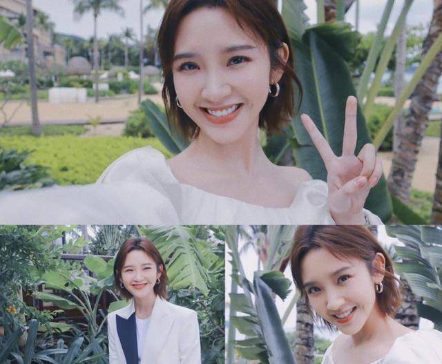 张若昀唐艺昕抱娃出游,女儿穿粉色毛绒外套,不吵不闹,十分乖巧_孩子