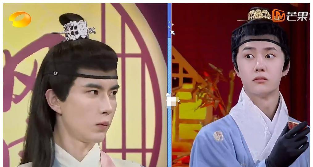 都说王一博于朦胧长得像,两人古装同框,身高差我没眼花?