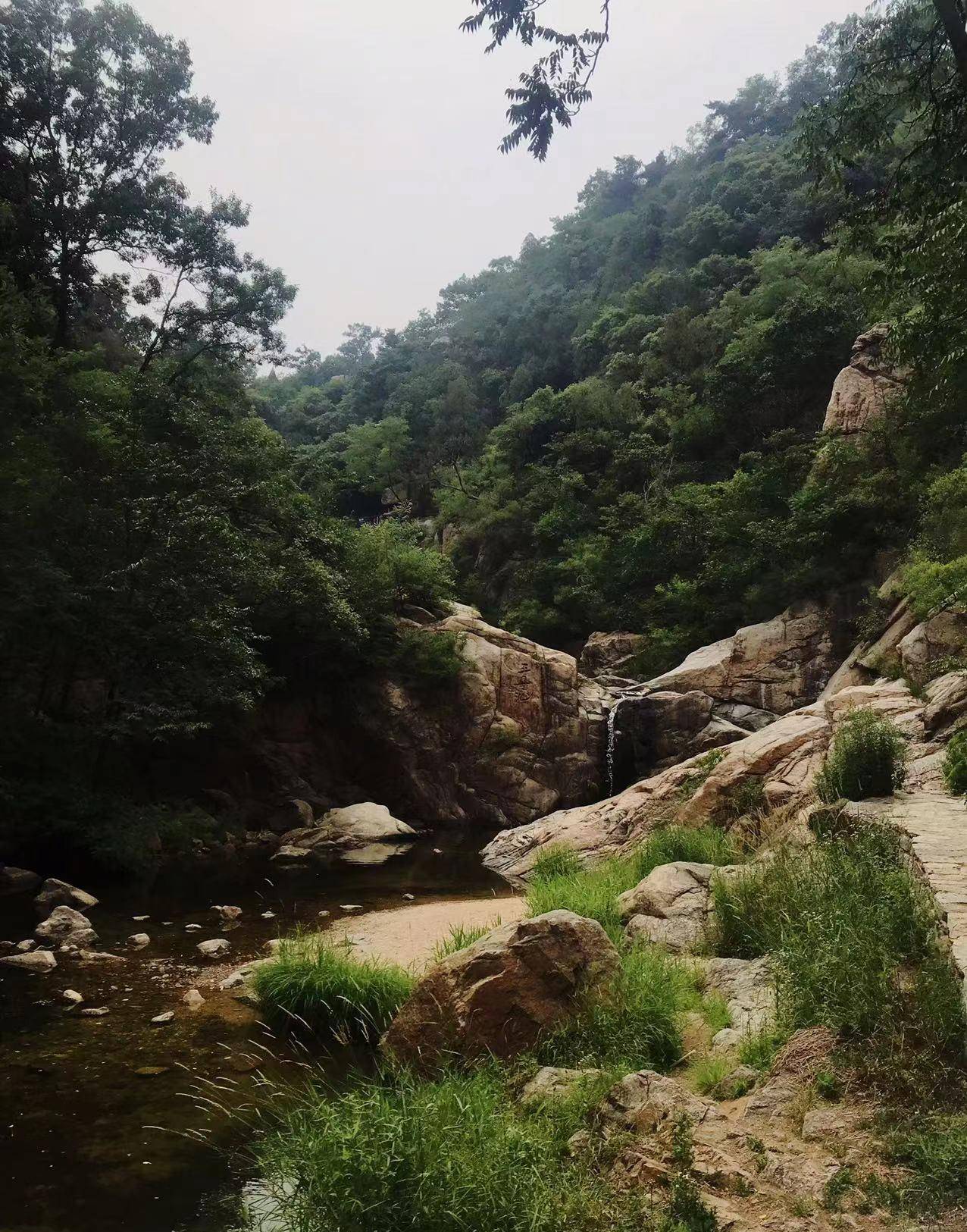 自驾博山游 樵岭前景区之中篇 游王母池天星湖_老唐_大爷_小鱼