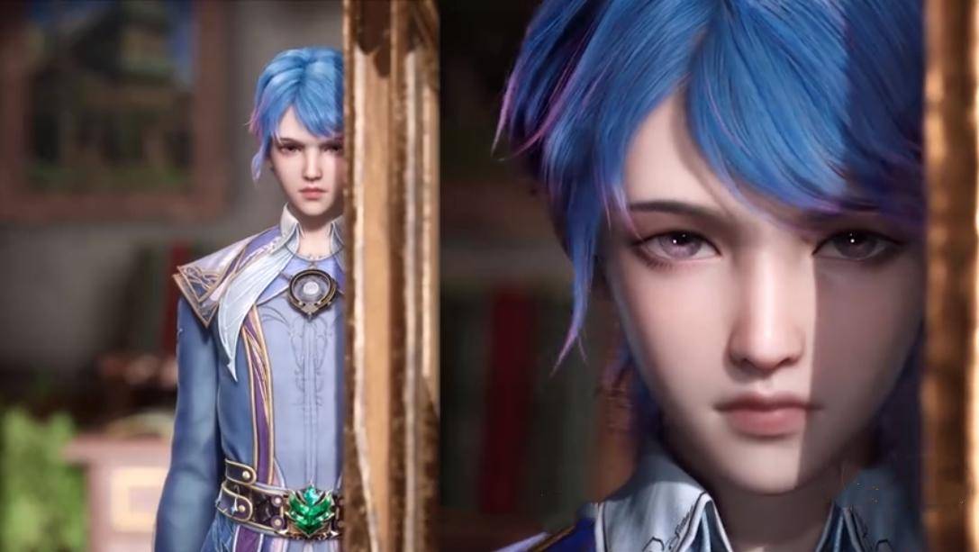 霍雨浩和唐三不同,虽然没有紫极魔瞳,但他却有自己特殊的双瞳.