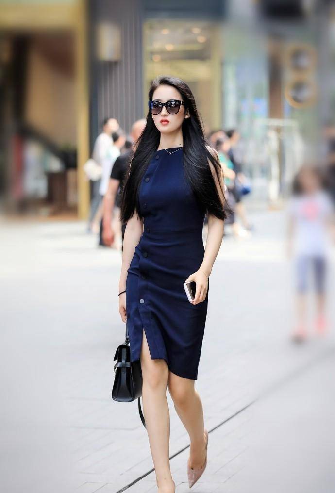 走起冷艳路线的董璇,美到了人的心坎上!_效果_黑色_颜色