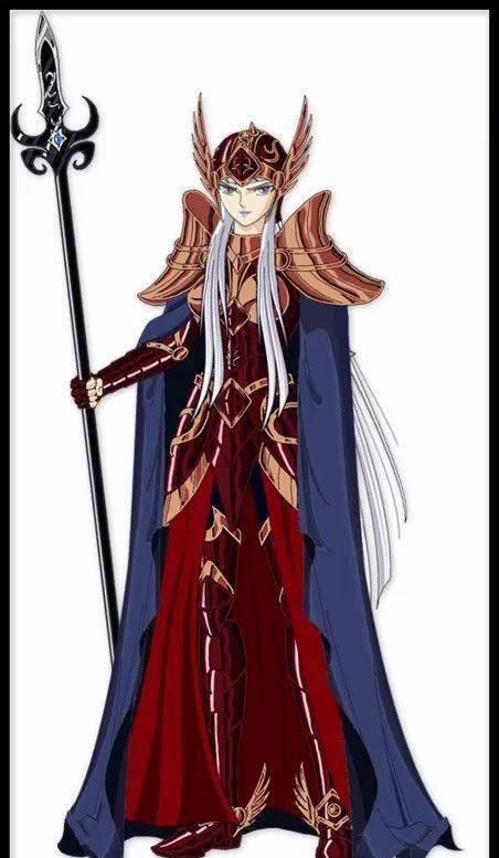 圣斗士北欧篇美图:希路达女王圣衣曝光_奥丁_女神_本人