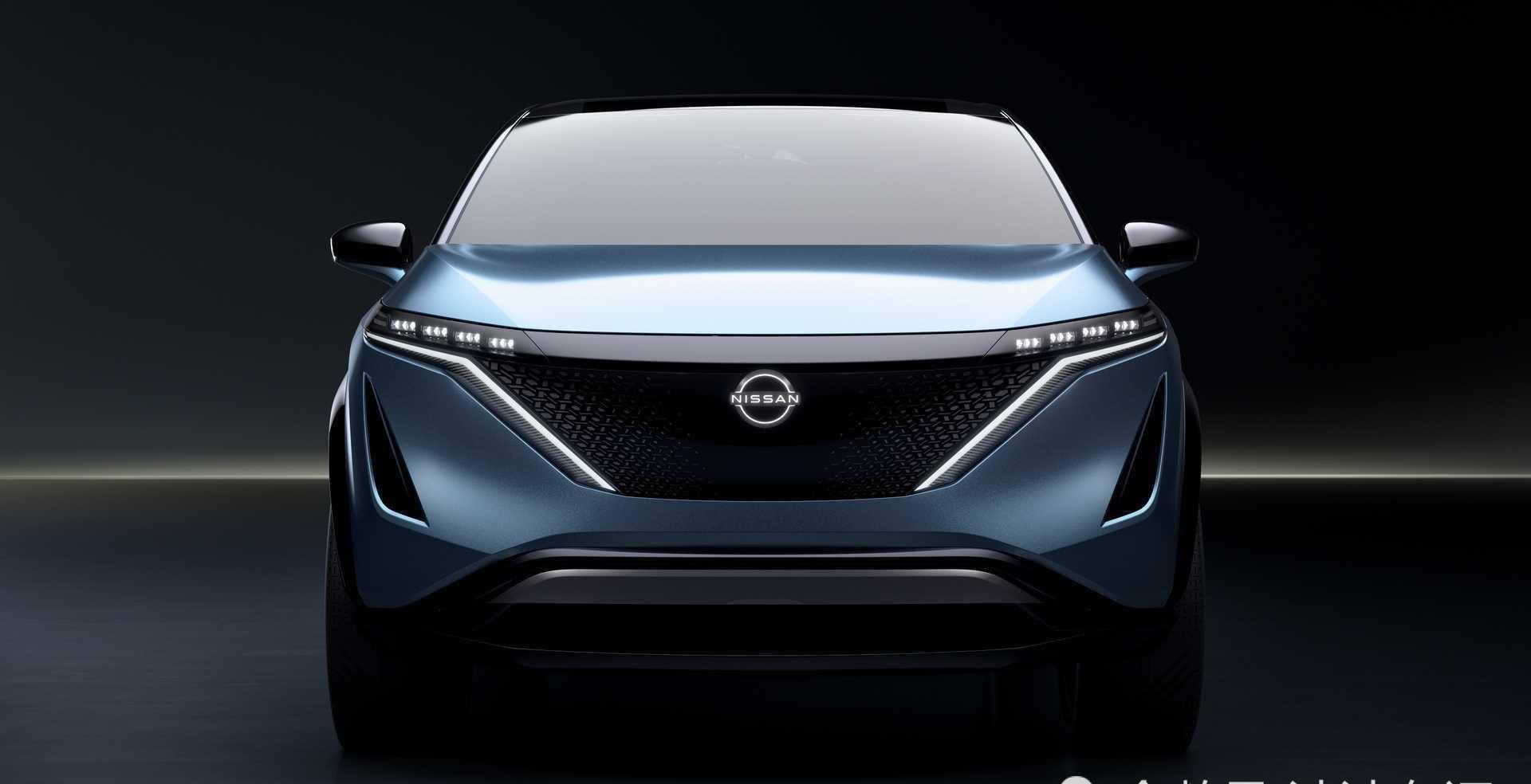 日产ariya纯电动轿跑suv正式亮相,外观很跨界_搜狐汽车_搜狐网