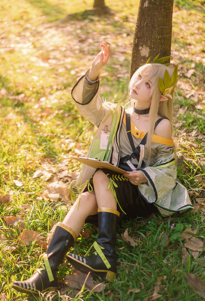 cos:明日方舟缪尔赛思cosplay正片16p-超级小禾儿_伊喵_白嫖_部落