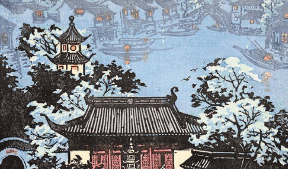 原创            《枫桥夜泊》500多年无人模仿，元代小诗人写首诗叫板，一诗成名-《枫桥夜泊》!