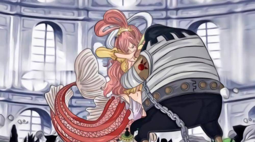 草帽海贼团在鱼人岛的时候与白星公主结下了深厚的友谊,白星和路飞