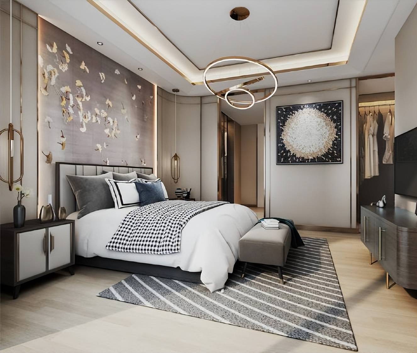 532平新中式loft蕴藏东方之美,独立又共通是这个家独特的气质_空间