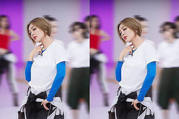 宁静跳舞时被故意关掉灯光,看清她的脸被吓到了_姐姐_时候_热度