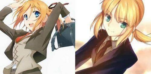 fate送分项选择题测试:神似脸盲系列以下哪一位是真正的saber?