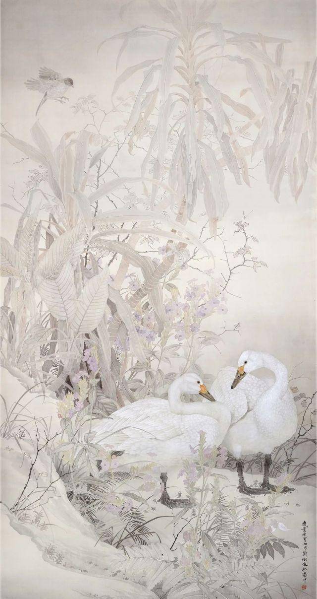 百余幅作品讲述大雅宋韵浙江画院工笔画作品展亮相浙江展览馆_cm_文化