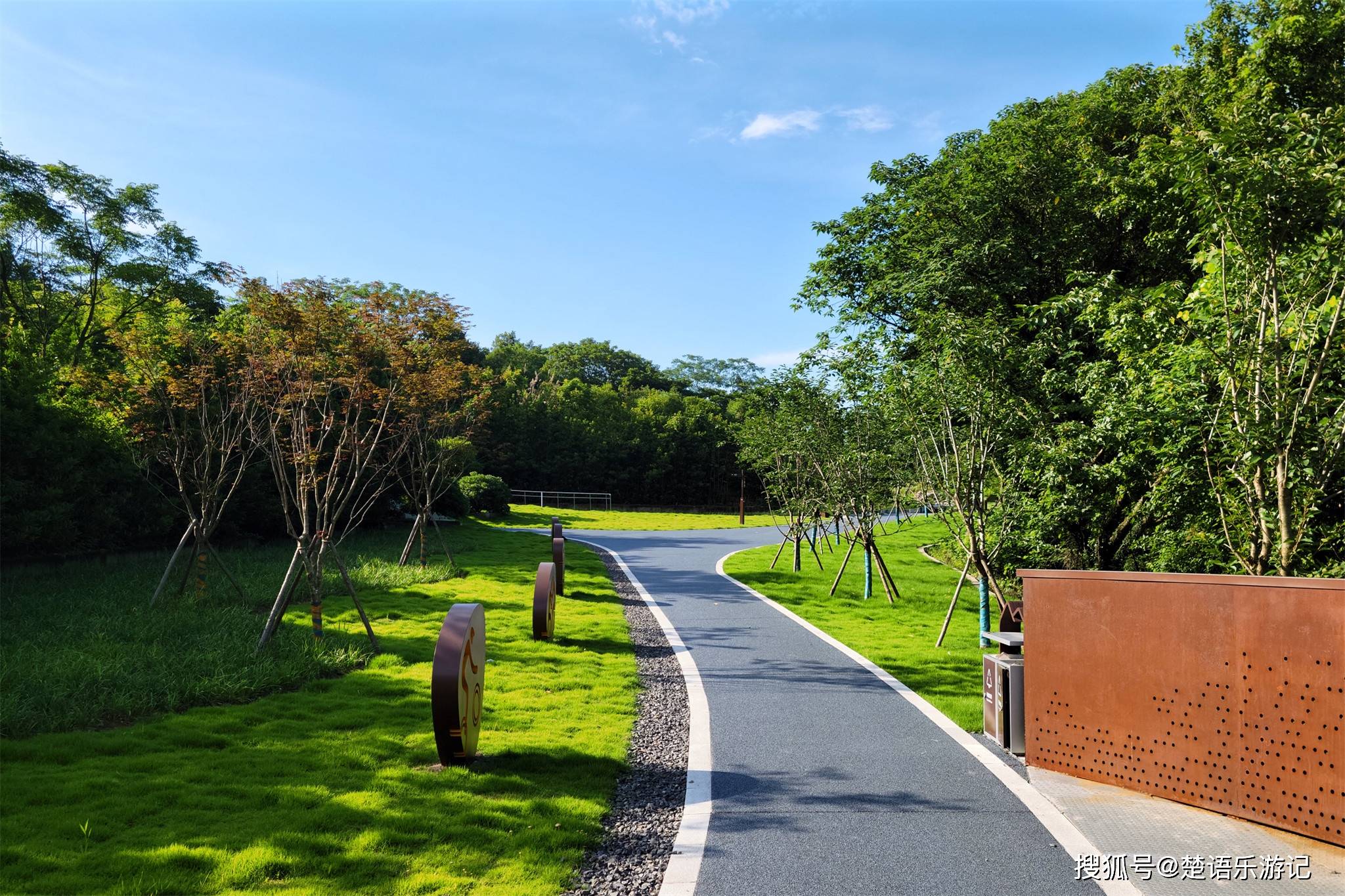 浙江宁波的百里休闲绿道,十步一景,百步一绝,露营和徒步都很爽_游步道