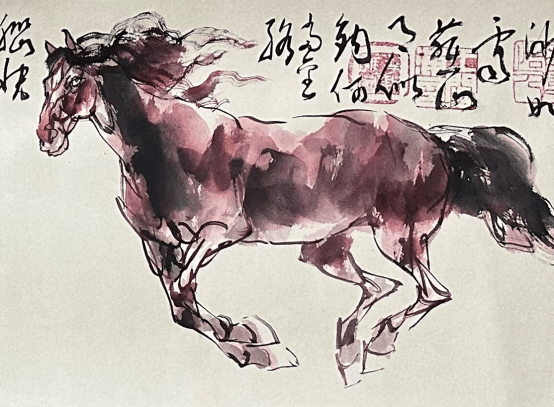 七一专刊——中国新汉画创始人王阔海佳作鉴赏_艺术_大写意_画法