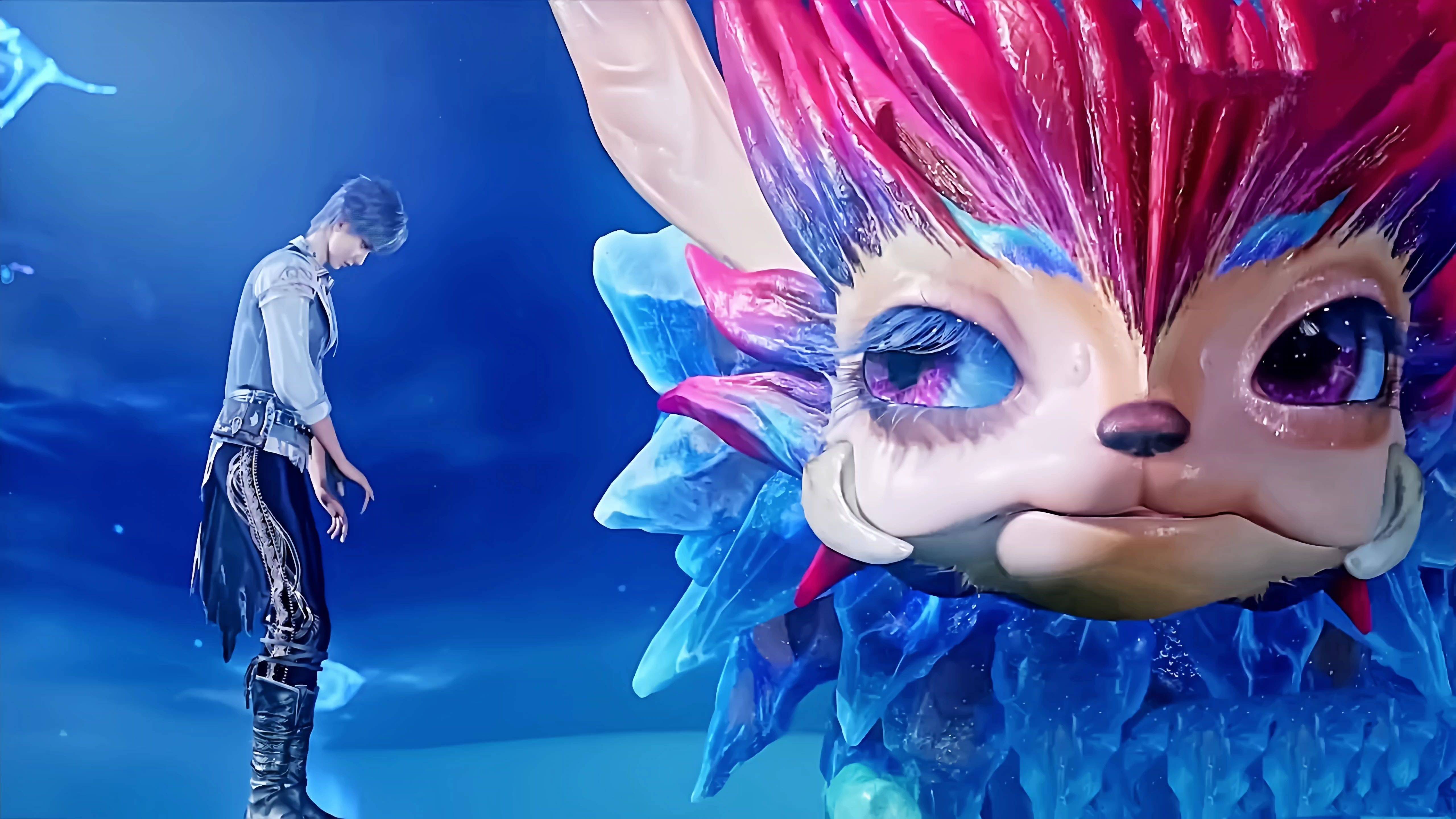 绝世唐门:天梦冰蚕和男主霍雨浩的相遇,确认过眼神,他开挂了_大陆