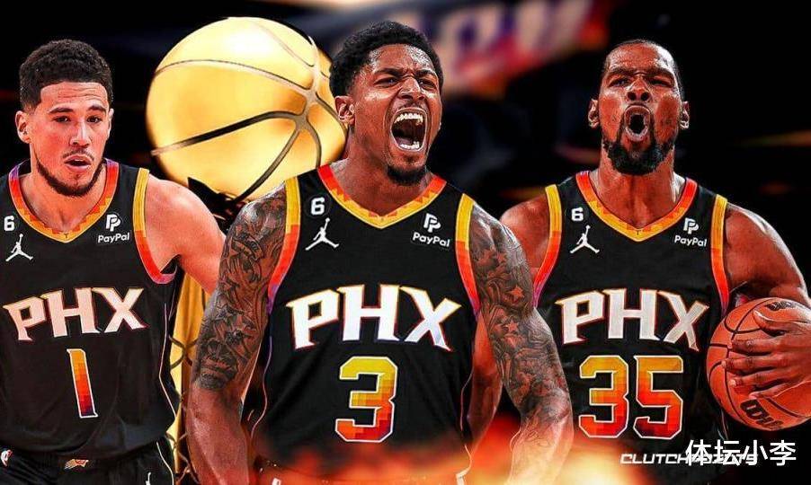 至此,自由市场开启首日,太阳队就制定了15人的阵容,由四巨头杜兰特