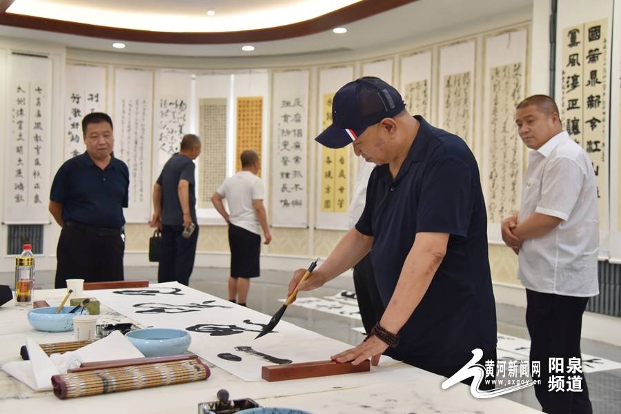 盂县清廉国企主题书法作品展开展_建设_创新_正气