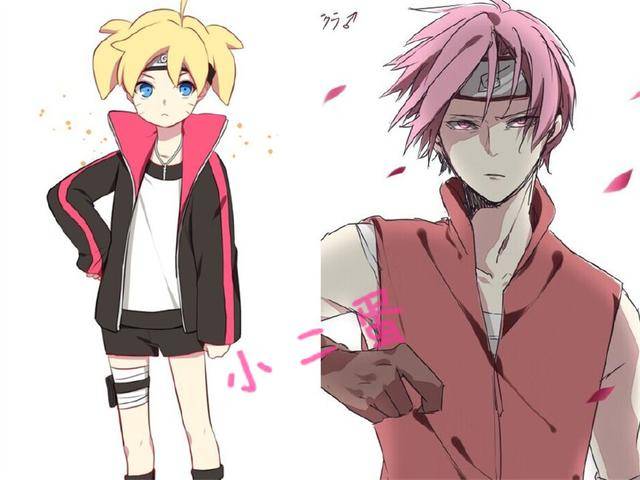 火影:当情侣们性别互换后,雏田秒变男神,而佐井美到认不出来!